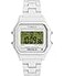 Timex Unisex T80 36mm Watch White Bracelet Digital Dial White Case