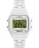 Timex Unisex T80 36mm Watch White Bracelet Digital Dial White Case