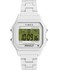 Timex Unisex T80 36mm Watch White Bracelet Digital Dial White Case