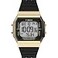 Timex Unisex Activity Tracker 40mm Watch BlackStrap Digital Dial GoldTone Case