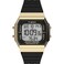 Timex Unisex Activity Tracker 40mm Watch BlackStrap Digital Dial GoldTone Case