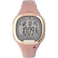 Timex Womens Ironman Triathlon Transit 33mm Resin Strap Watch Rose Gold TopRing Pink Resin Strap