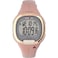 Timex Womens Ironman Triathlon Transit 33mm Resin Strap Watch Rose Gold TopRing Pink Resin Strap