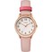 Timex Womens Easy Reader 30mm Watch Rose GoldTone Case Cream Dial with Bright Pink Leather Strap