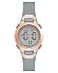 Armitron Sport Womens Digital Chronograph Resin Strap Watch 457012GreyRose Gold