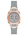 Armitron Sport Womens Digital Chronograph Resin Strap Watch 457012GreyRose Gold