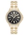 Steve Madden Womens Genuine Crystal Accented Bracelet Watch
