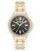 Steve Madden Womens Genuine Crystal Accented Bracelet Watch
