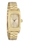 NIXON Frankie A1441 100m Water Resistant Womens Analog Watch 47 x 24mm Rectangular Watch Face 14mm 3 Link Bracelet Band w Butterfly Clasp