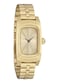NIXON Frankie A1441 100m Water Resistant Womens Analog Watch 47 x 24mm Rectangular Watch Face 14mm 3 Link Bracelet Band w Butterfly Clasp