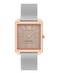 Nine West Womens Sunray Dial Mesh Bracelet Watch