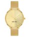 Nine West Womens Sunray Dial Mesh Bracelet Watch