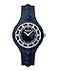 Versus Versace Fire Island Studs Collection Luxury Womens Watch Timepieces with a Blue Strap Case and Dial