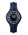 Versus Versace Fire Island Studs Collection Luxury Womens Watch Timepieces with a Blue Strap Case and Dial