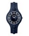 Versus Versace Fire Island Studs Collection Luxury Womens Watch Timepieces with a Blue Strap Case and Dial