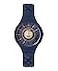 Versus Versace Fire Island Lion Collection Luxury Womens Watch Timepieces with a Blue Strap Case and Dial