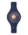 Versus Versace Fire Island Lion Collection Luxury Womens Watch Timepieces with a Blue Strap Case and Dial