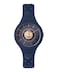 Versus Versace Fire Island Lion Collection Luxury Womens Watch Timepieces with a Blue Strap Case and Dial