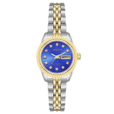 Armitron Womens Genuine Crystal Accented Bracelet Watch 752475