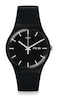 Swatch New Gent Biosourced Unisex Watch Casual Plastic Black Quartz Waterproof Mono Black