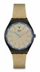 Swatch Skin Irony Unisex Watch Casual Polymer Beige Quartz Waterproof Sunbaked Sandstone