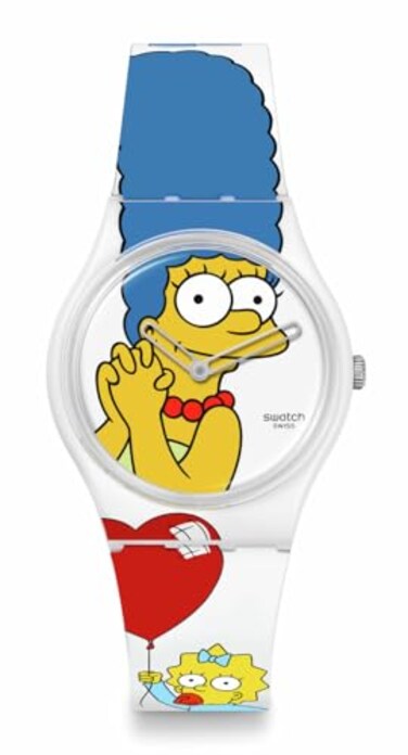 Swatch Gent Biosourced Unisex Watch Casual Polymer White Quartz Waterproof Best Mom Ever