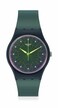 Swatch Gent Biosourced Unisex Watch Casual Plastic Blue Quartz Waterproof Dreaming of Gemstones