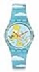 Swatch Gent Biosourced Unisex Watch Casual Polymer Blue Quartz Waterproof Angel Bart