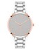 Nine West Womens Genuine Crystal Accented Bracelet Watch