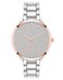 Nine West Womens Genuine Crystal Accented Bracelet Watch