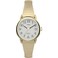Timex Womens Easy Reader 25mm Watch GoldTone Case White Dial with Tapered Expansion Band