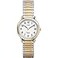Timex Womens Easy Reader 25mm Watch TwoTone Case White Dial with ExtraLong TwoTone Expansion Band