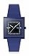 Swatch Square Bioceramic Unisex Watch Casual Bioceramic Blue Quartz Waterproof Squarely Blacklight