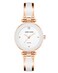 Anne Klein Womens Genuine Diamond Dial Bangle Watch
