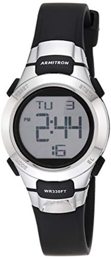 Armitron Sport Womens 457012 Digital Chronograph Resin Strap Watch