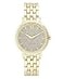 Nine West Womens GoldTone Bracelet Watch NW2402GLGB