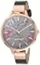Nine West Womens Floral Dial Strap Watch