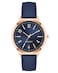 Nine West Womens Strap Watch NW2836Navy BlueRose Gold NW2836RGNV