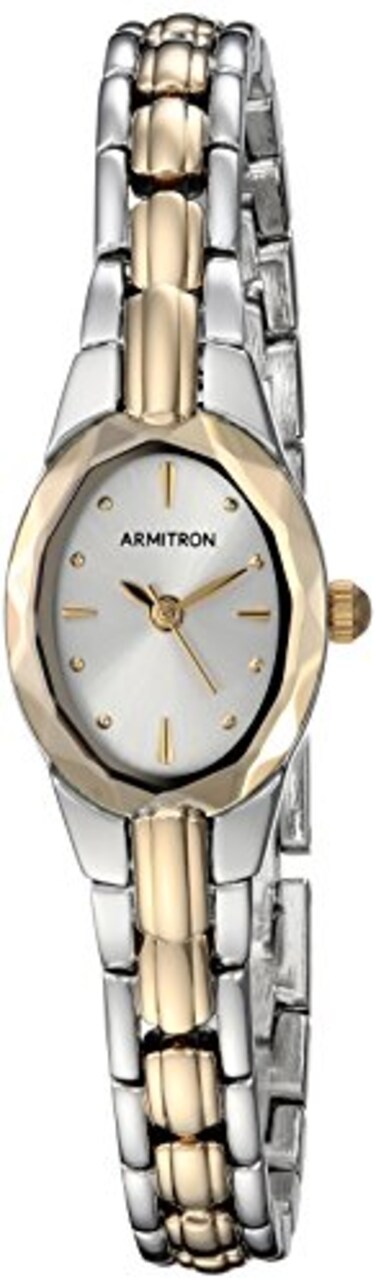 Armitron Womens 753313SVTT TwoTone Dress Watch