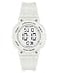 Armitron Sport Womens Digital Chronograph Resin Strap Watch White 457086PWT