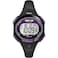 Timex Womens Ironman Triathlon Essential 10 34mm Watch Black Purple Case with Black Resin Strap
