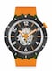 Swatch Big Bold Bioceramic Unisex Watch Casual Polymer Orange Automatic Waterproof FallIage