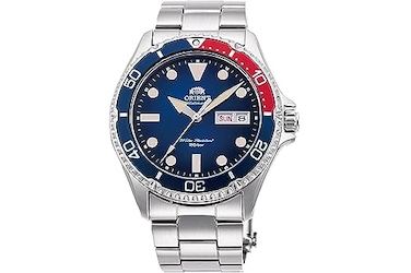 Orient Japanese Automatic Diving Watch with Stainless Steel Strap Silver 22 Model RAAA0812L19B