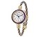 Blekon Original Elegant 23mm Round Analog Display Watch for Women with Arabic Numerals and Cable Cuff Bangle