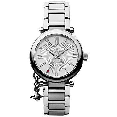 Vivienne Westwood Womens VW 006 SL SilverWhite Stainless Steel Watch