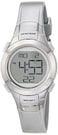 Armitron Sport Womens 457012SIL Digital Chronograph SilverTone Resin Strap Watch