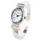 FTW Silver Small Size 56 Wrist Size Oval Face Metal Band Womens Bangle Cuff Watch