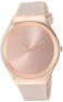 Swatch Skin Irony Unisex Watch Casual Polymer Pink Quartz Waterproof Skinrosee