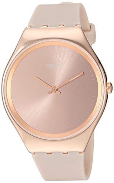 Swatch Skin Irony Unisex Watch Casual Polymer Pink Quartz Waterproof Skinrosee