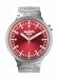Swatch Big Bold Irony Unisex Watch Casual Polymer Red Automatic Waterproof Big Bold Irony Scarlet Shimmer